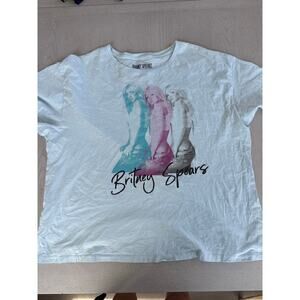 Britney Spears Licensed Band Tee T Shirt Y2K XXL